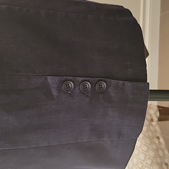 Ricki's dark indigo denim pencilskirt with yellow belt. Size 8 - Picture 3 of 8